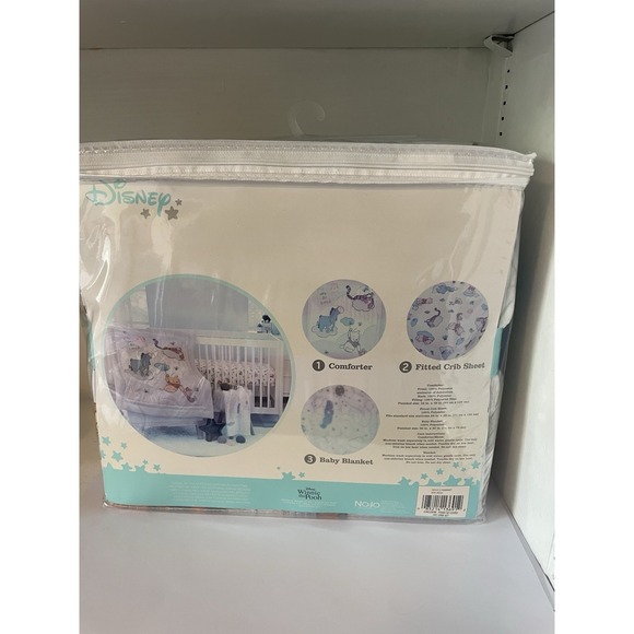 Bedtime Originals Disney Baby Winnie the Pooh & Friends 3-pc Crib Bedding Set - Picture 9 of 10